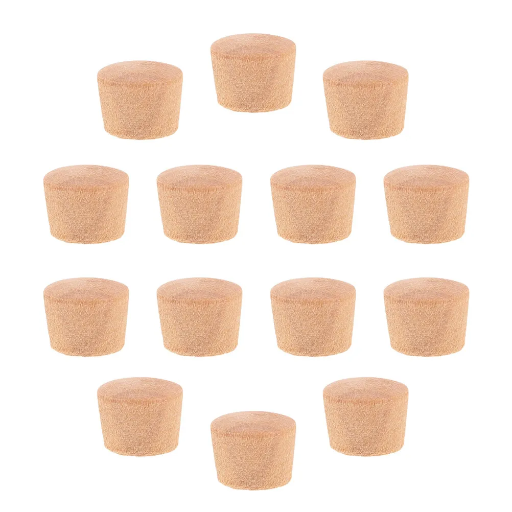 50Pcs Tapered Natural Wood Plugs for Beehive Furniture Woodworking Holes Hole Filler Stopper Caps Decorative Wooden Plug Set