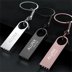 ALUNX 100% Genuine Usb Flash Drive 128Gb Pendrive 128Gb Memory Stick 32Gb 4Gb Metal  64 Gb Pen Drive  8Gb Usb Stick 16 Gb