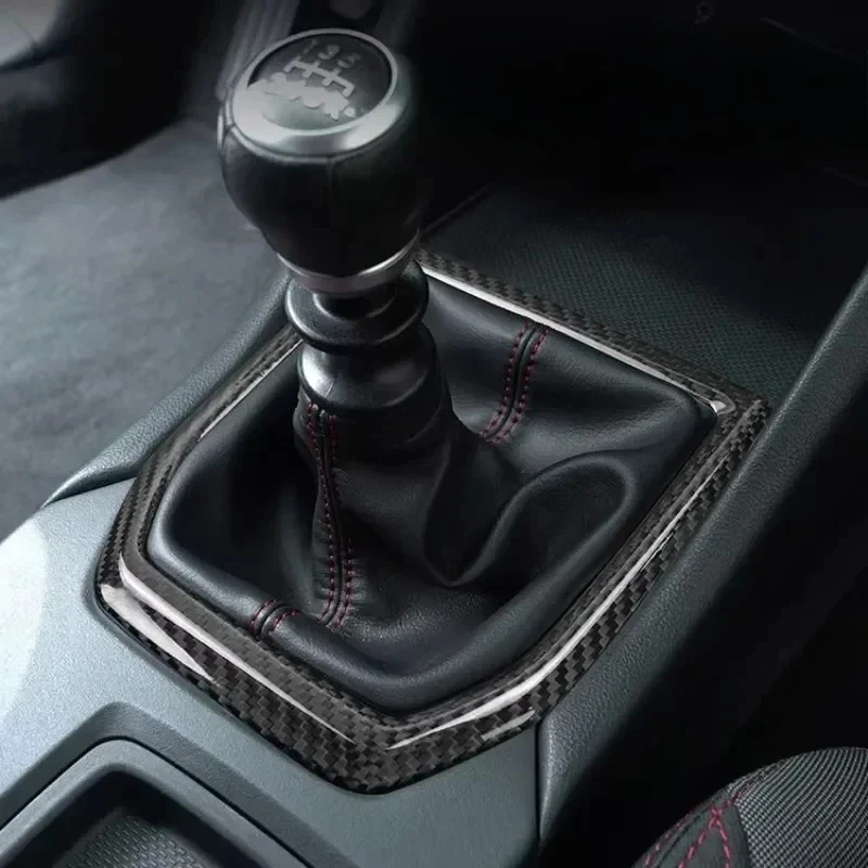 

Накладка из настоящего твердого сухого углеродного волокна для Subaru WRX22-23, подходит для аксессуара для модификации интерьера