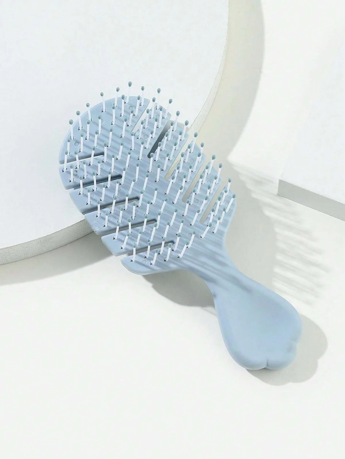 

Mini Portable Vented Hair Brush, Scalp Massage Detangler Comb for Travel & Daily Use