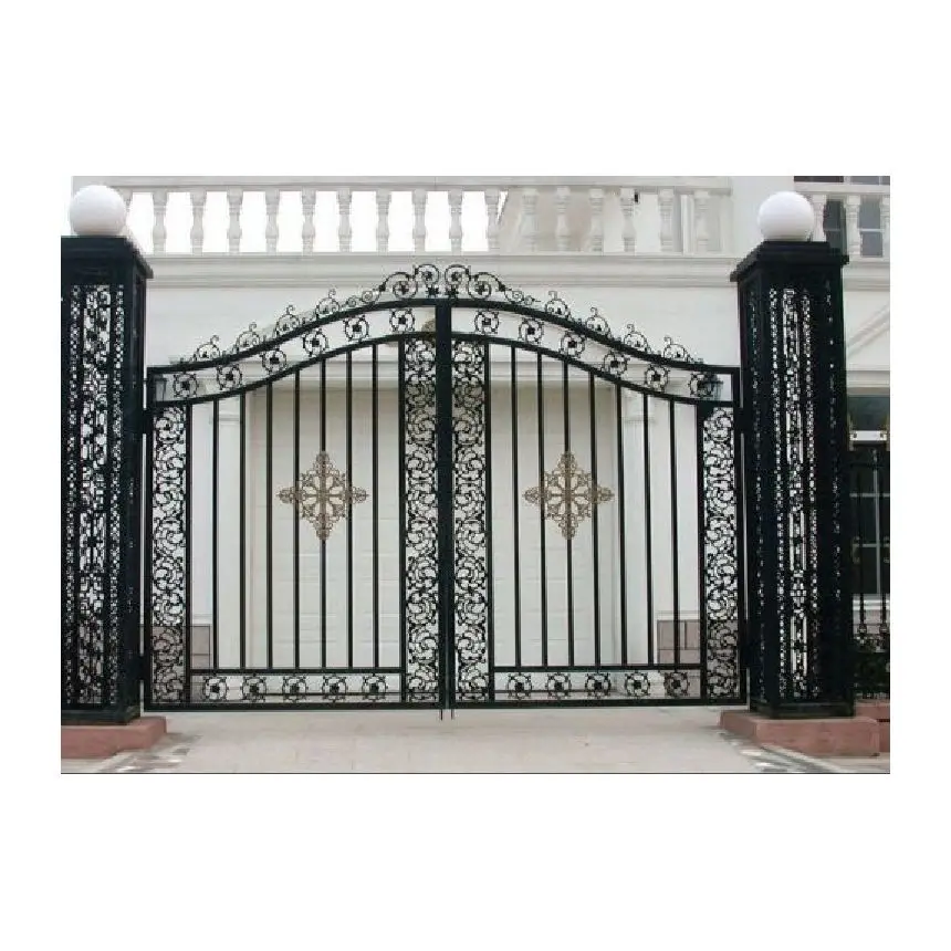 

House Decoration Wrought Iron Main Gates Designs Simple Gate Driveway Outdoor Main Gate Designpromote sales