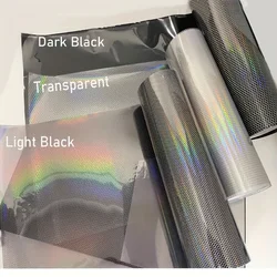 Honeycomb Headlight Taillight Film Laser Reflective Waterproof Stickers Car and Motorcycle Lamps Decoration Auto Accessories