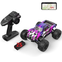 MJX Hyper Go H16H H16E 4WD High Speed Electric Remote Control Off-roadTruck /RC Truggy With GPS Positioning Bluetooth 2S version