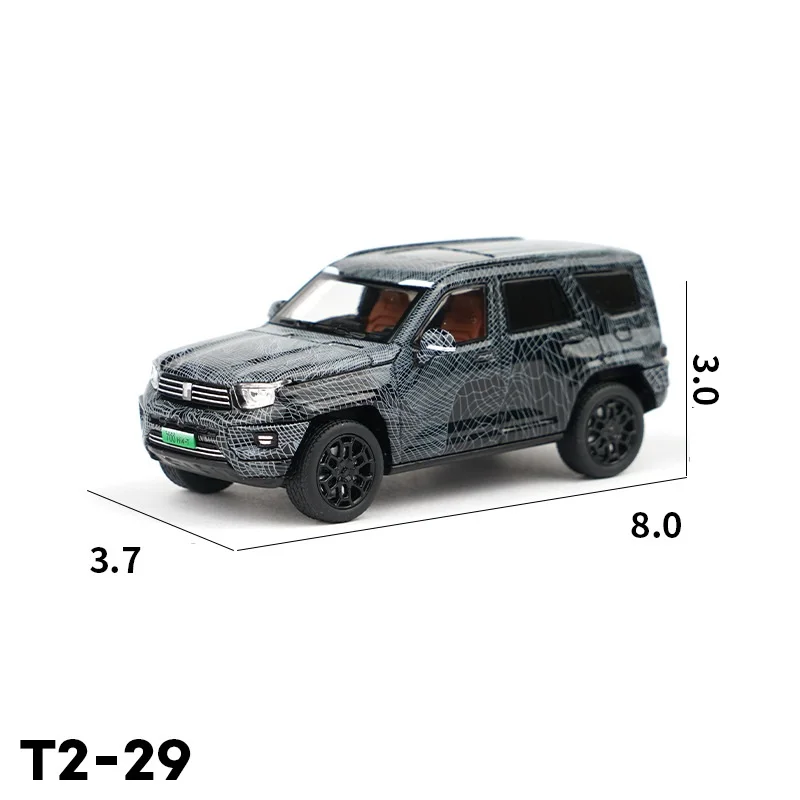 Xcartoys合金シミュレーションモデル車、tank700開発mule、T2-29、1:64