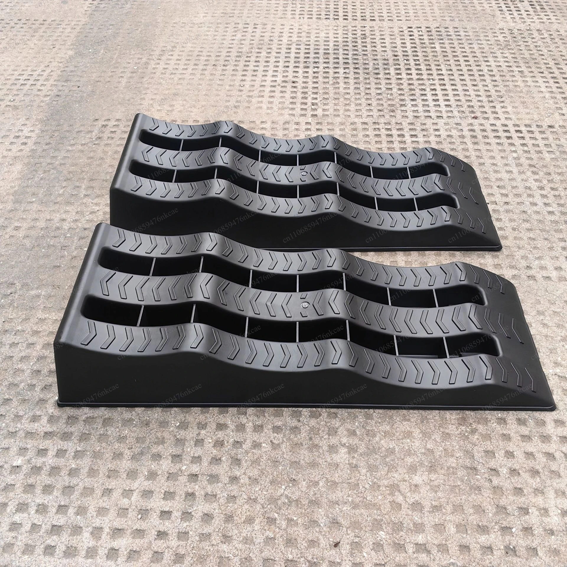 RV plastic balance ramp, car tire wheel pad, parking step pad, RV leveling pad