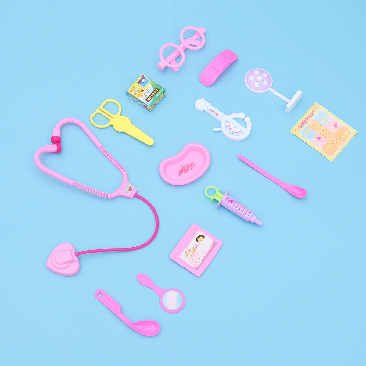14-częściowy Mini Zestaw Biżuterii dla Dziewczynek do Zabawy w Udawanie, Bezpieczne Rekwizyty do Cosplayu, Prezent dla Dziewczynek, Urocze Akcesoria do Odgrywania Ról