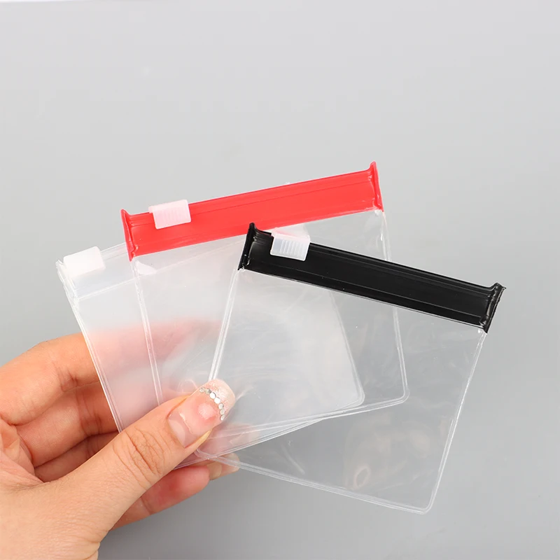 5PCS Reusable Pill Pouch Bags Zippered Pill Pouch Pill Bags Clear Eva Pill Bag Self Sealing Medicine Organizer Storage Bags