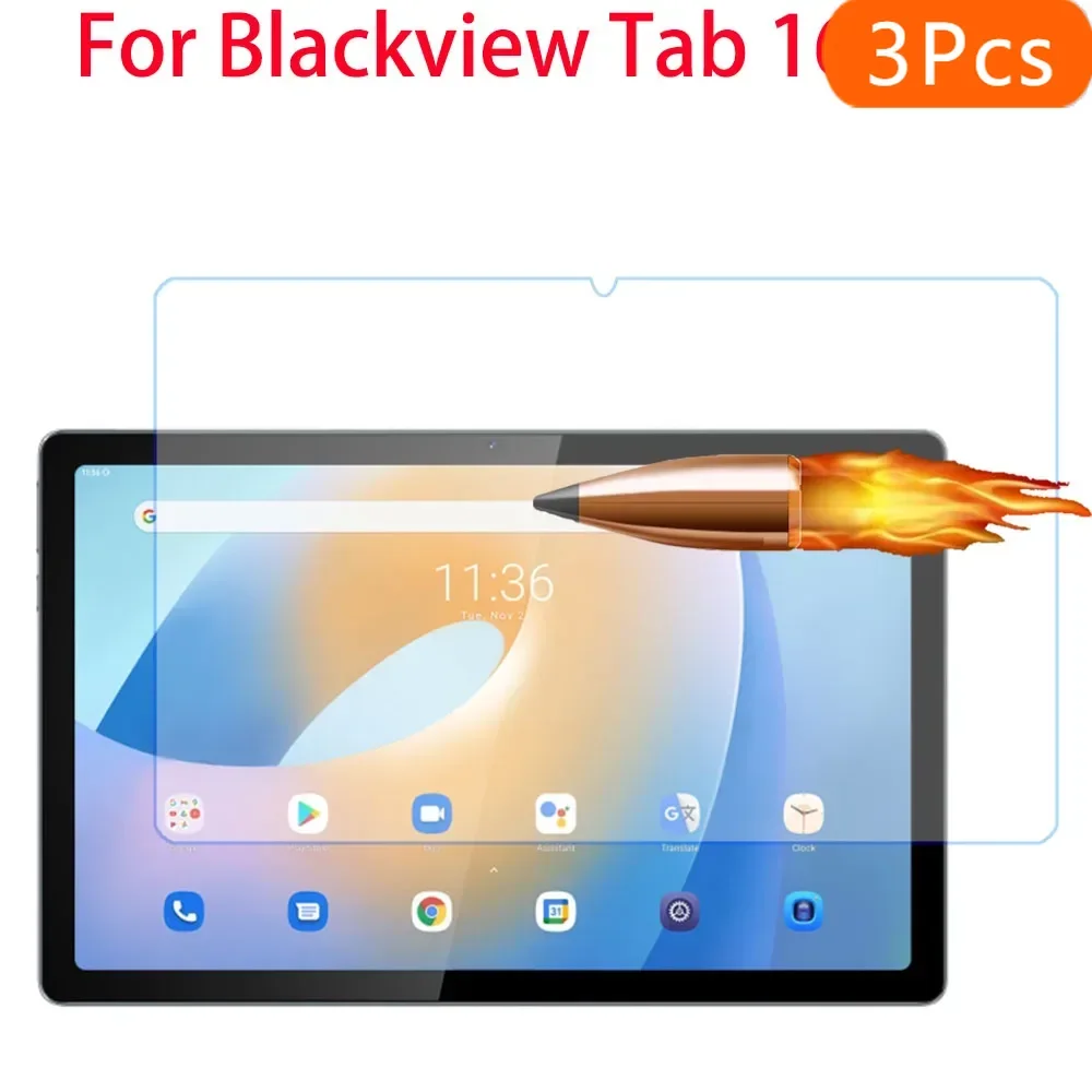 

3 шт. для Blackview Tab 16, 11,0-дюймовая защитная пленка из закаленного стекла 2023, прозрачная HD защитная пленка для планшета