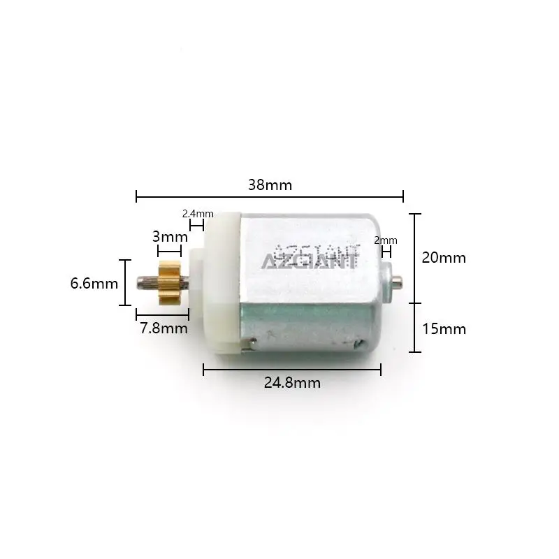 

AZGIANT 1010019 3H5267 car Door Lock Actuator Motor for AstonMartin Rapide V8 Vantage DB9 9 Teeth copper gear auto spare parts