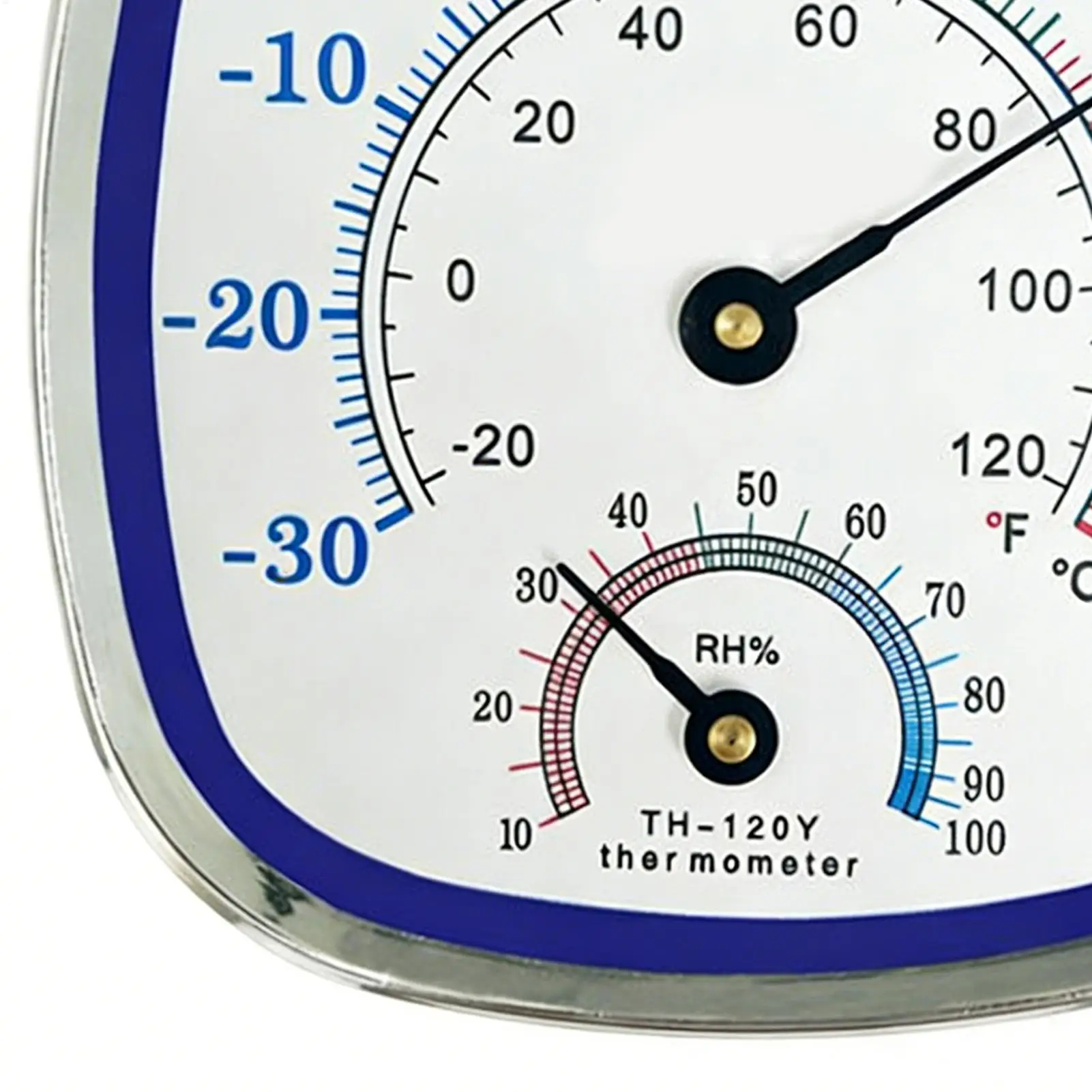 2 in1 Hygrometer Temperature Gauge Outdoor Indoor Humidity Monitor Room Temperature Monitor For Plant Lovers Library Home Office