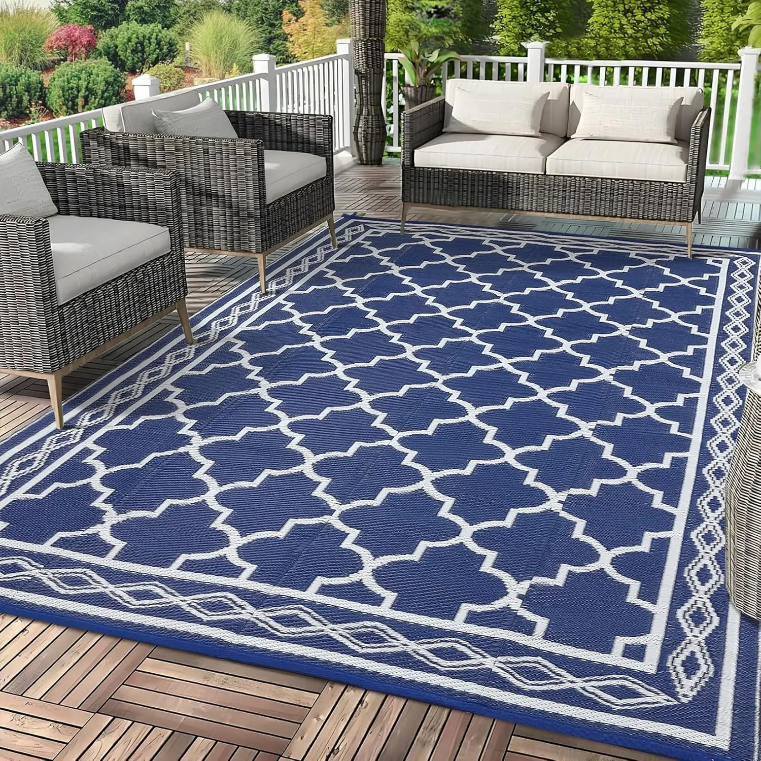 Dwustronna mata ogrodowa 8x10 – Outdoor Camping Rugs 8X10 recenzja i cena