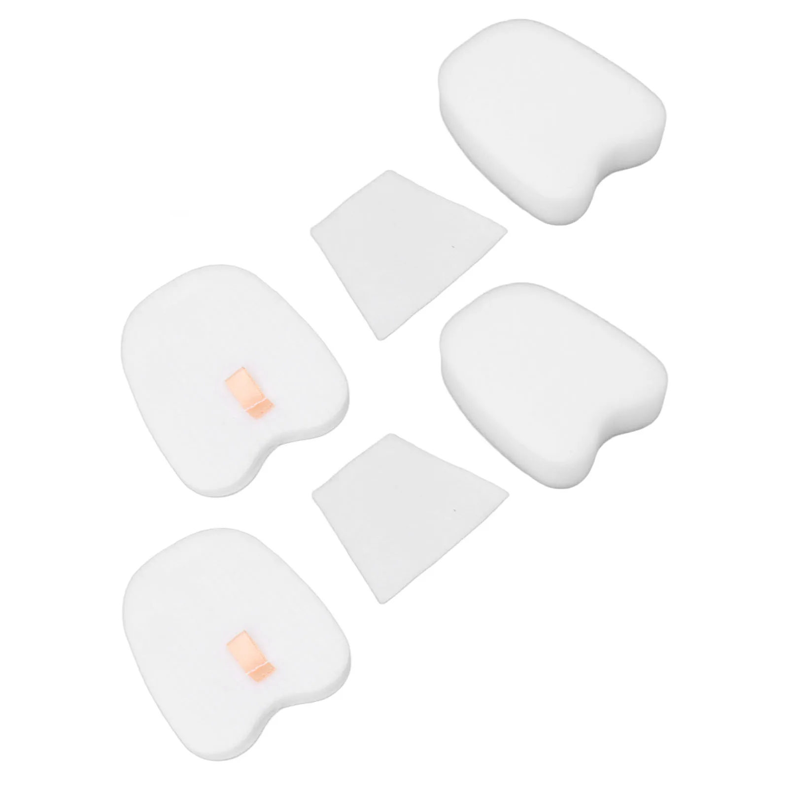 Vacuum Cleaner Filter Replacement Sponge Reduce Pollen Detachable 6 Set Vacuum Filters Replacement Washable for Vacuum Machine