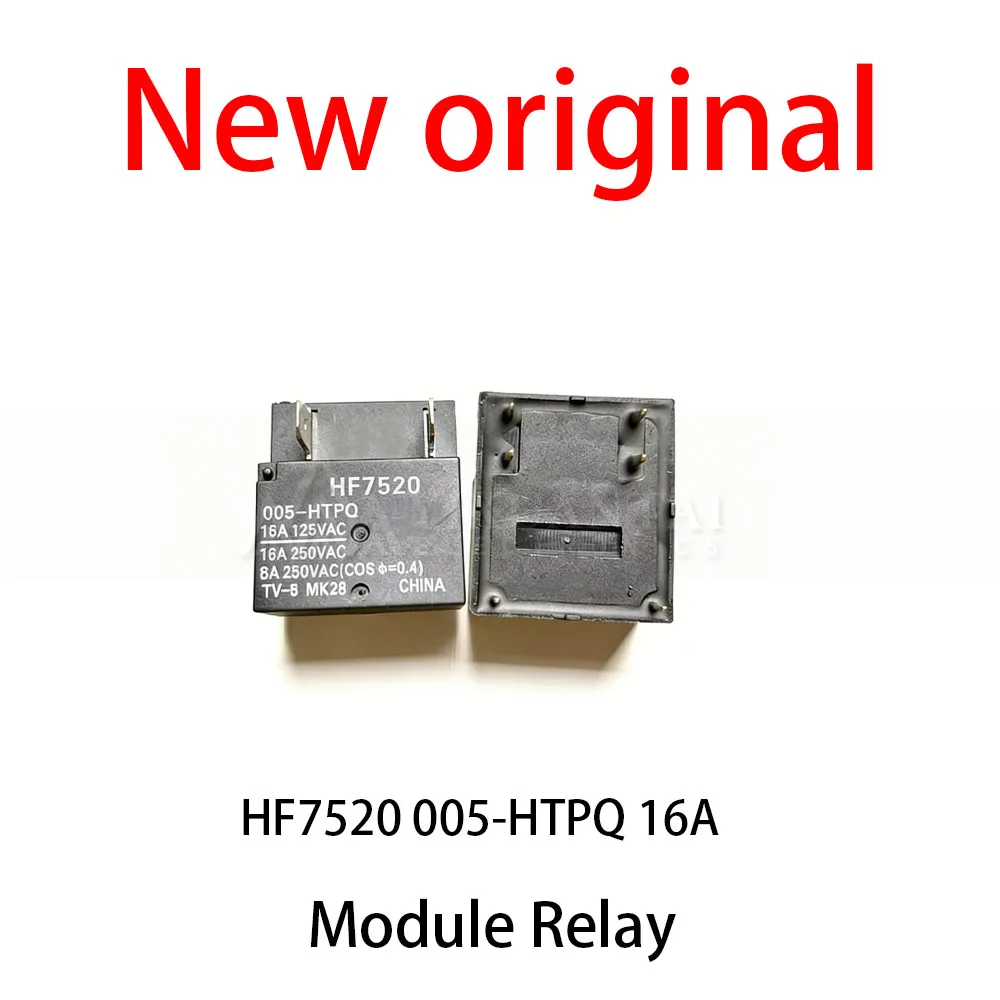10Pcs/Lot New original  HF7520 005-HTPQ 16A Power module relay