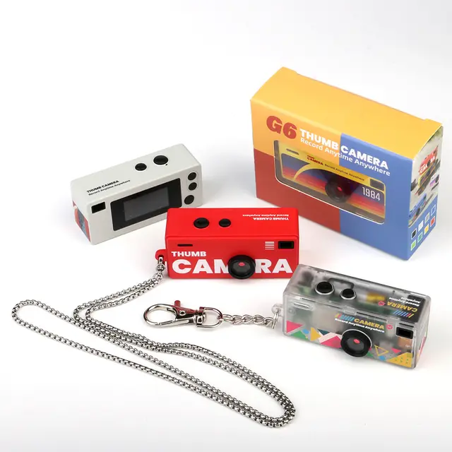 G6 Thumb Keychain Camera 0.96inch Mini Action Camera Retro Support Memory Card 1080P Very Small Camcorder Video Recorder 2026 6 G6 Thumb Keychain Camera 0.96inch Mini Action Camera Retro Support Memory Card 1080P Very Small Camcorder Video Recorder 2026 6