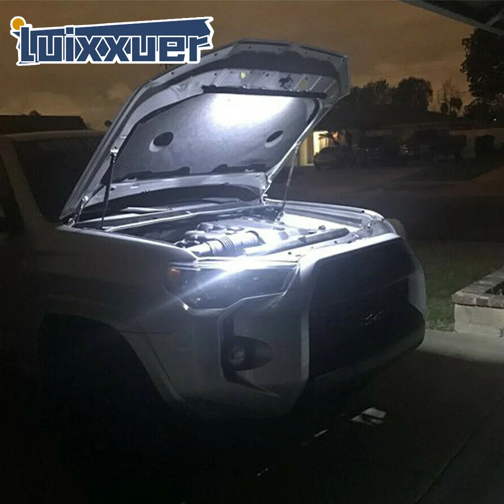 White Under Hood LED Light With Automatic on/off -Universal led lights for vehicles Under Hood Engine Repair Trunk light Strips