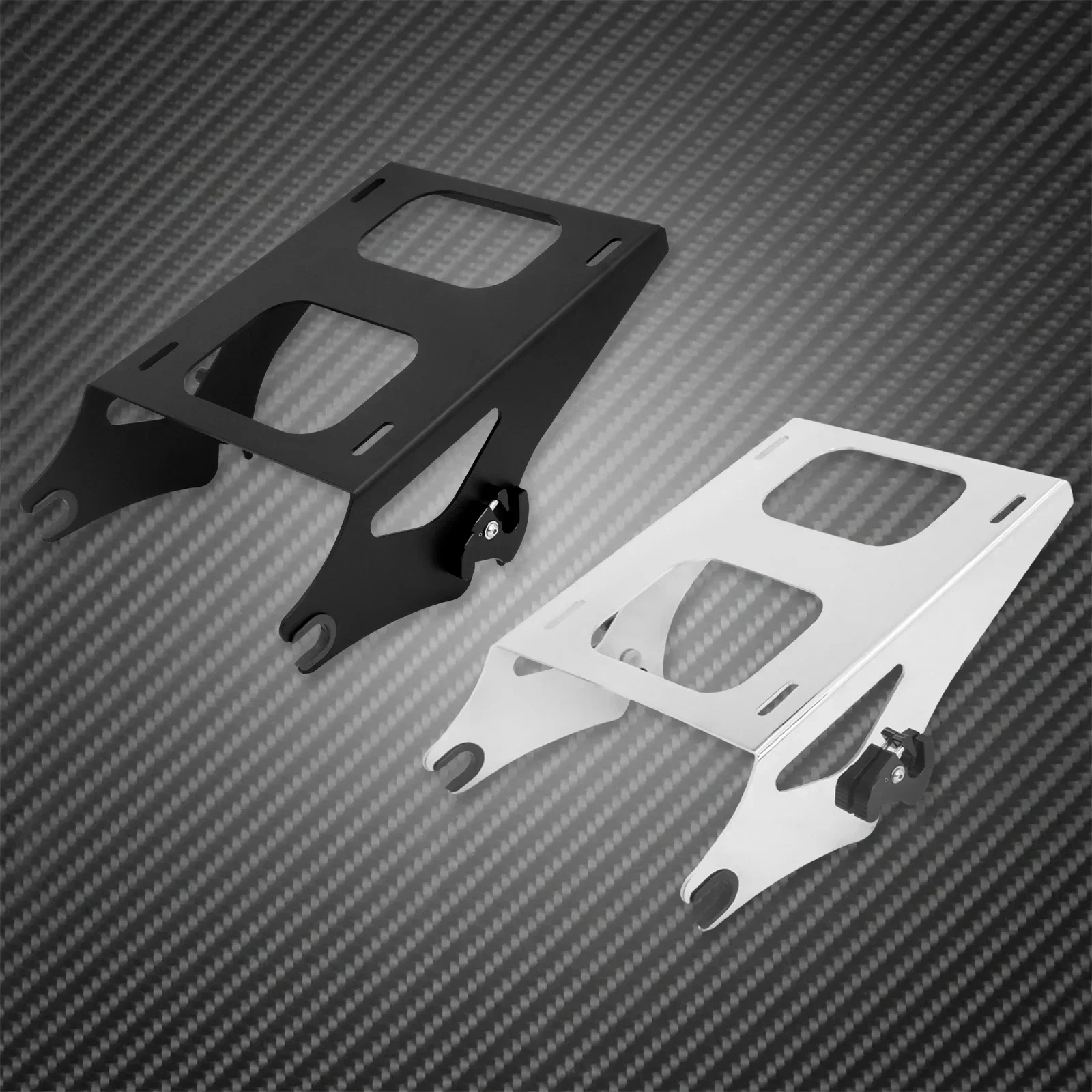 Motorcycle Luggage Rack Detachable Tour Pack Rack Mounting Brackets For Harley Touring Road Electra Street Glide FLHT FLHX 14-Up