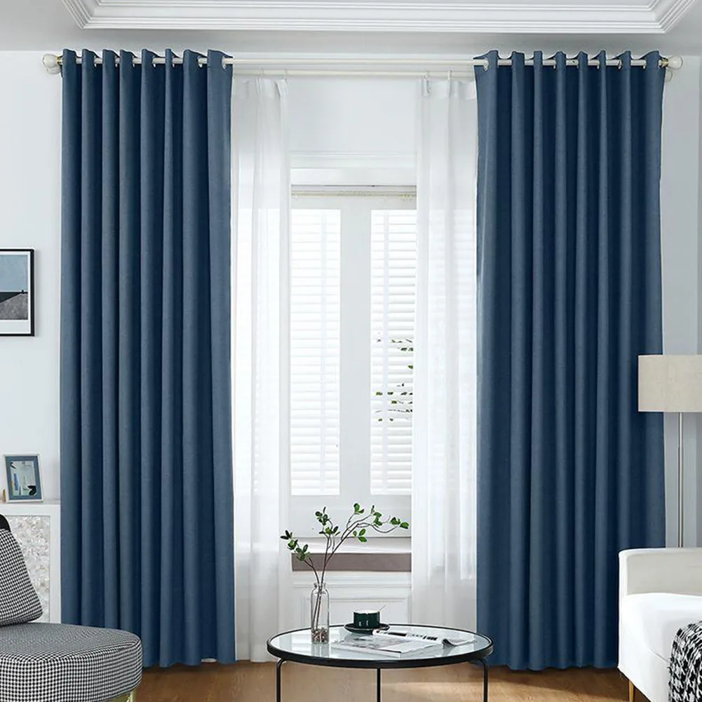 

Energy Efficient Blackout Curtains for Noise Reduction and Privacy Protection for Bedrooms Nurseries and Offices