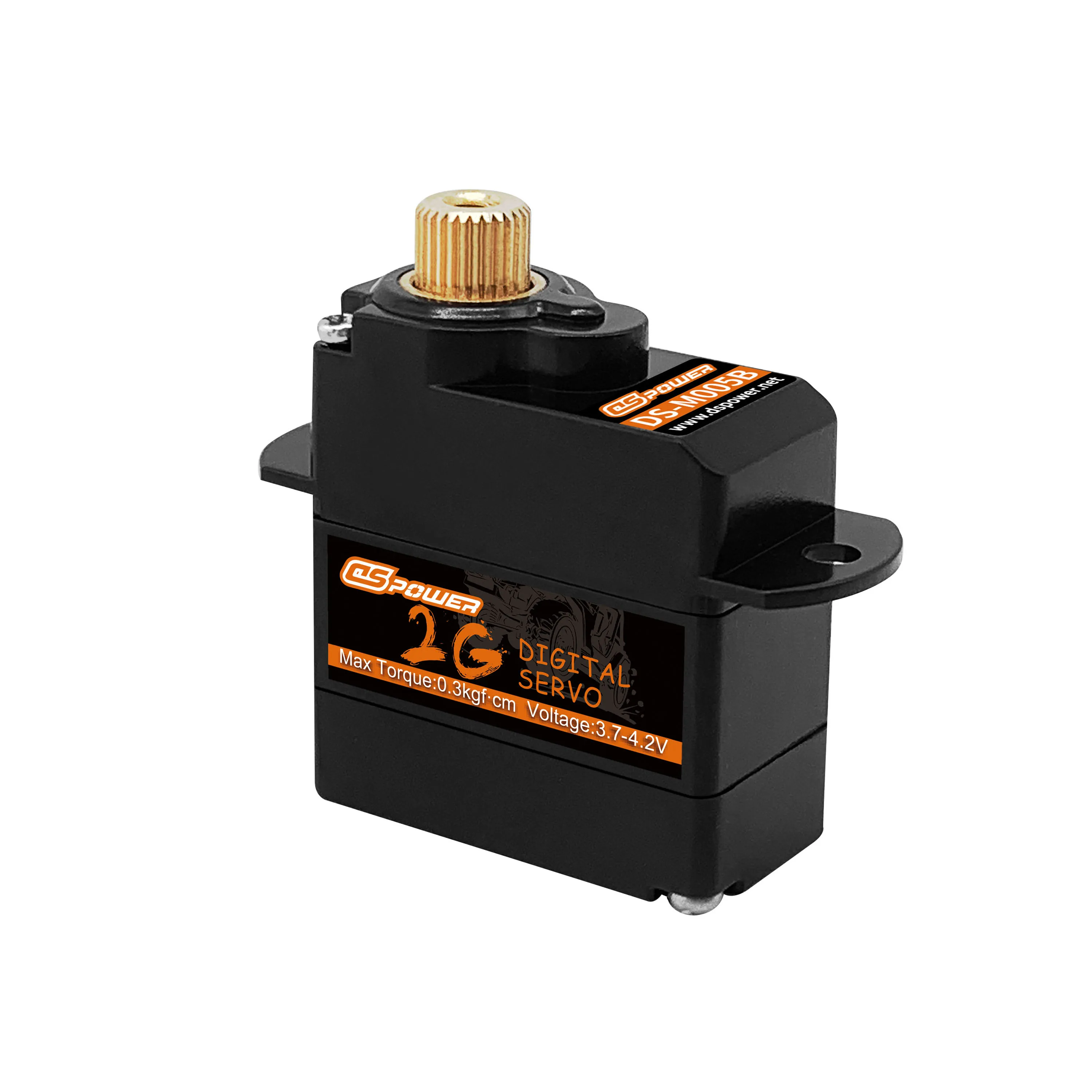 DSPOWER 2G Mini Metal Gear Digital Servo Coreless Motor for Micro RC Car Plane Fixed-wing Helicopter Boat Duct Robot Toy Part