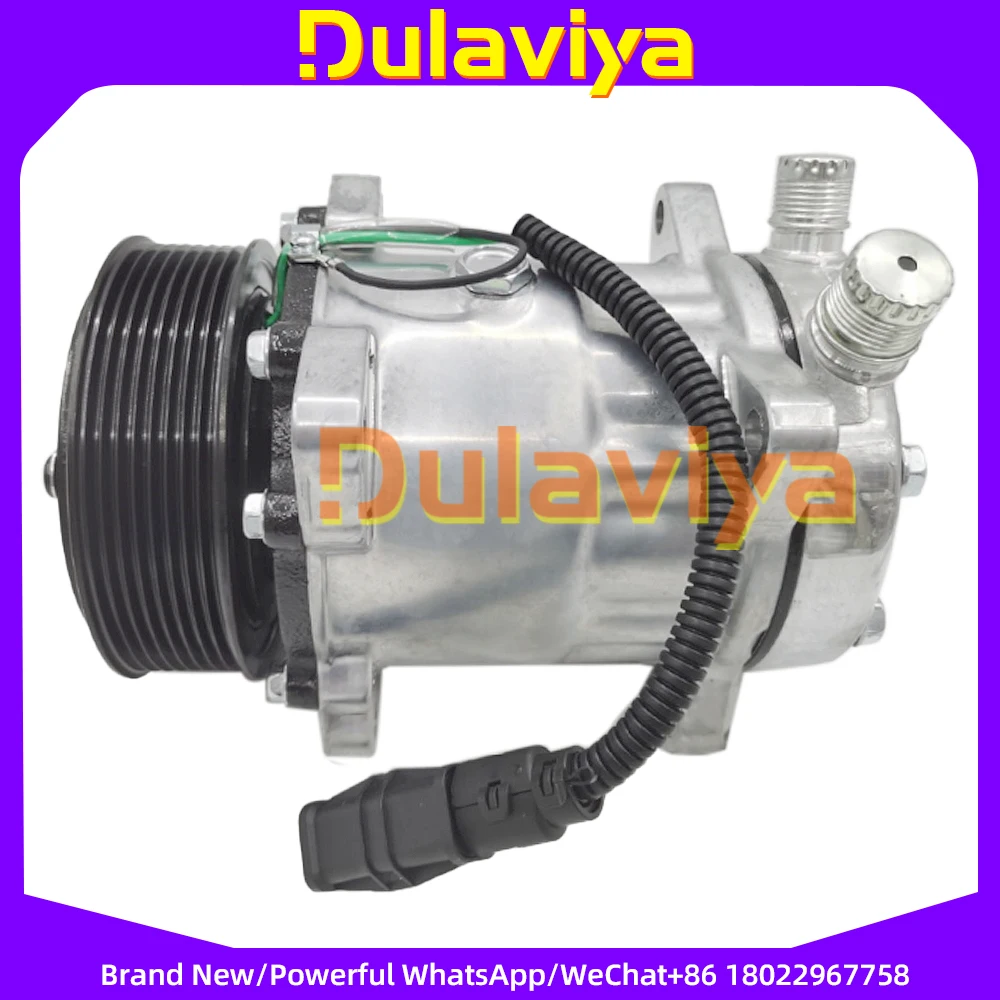 

Auto SD7H15 Air AC Compressor For MAN TRUCK TGA TGL TGM TGS TGX E2000 F2000 51779707006 51779707028 81619066012 SANDEN 8117 6008