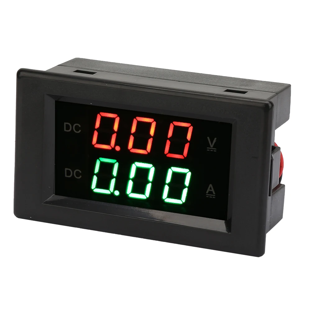 YB4835VA DC0~100V 20A Dual Display Integrated Voltage Ampere Meter