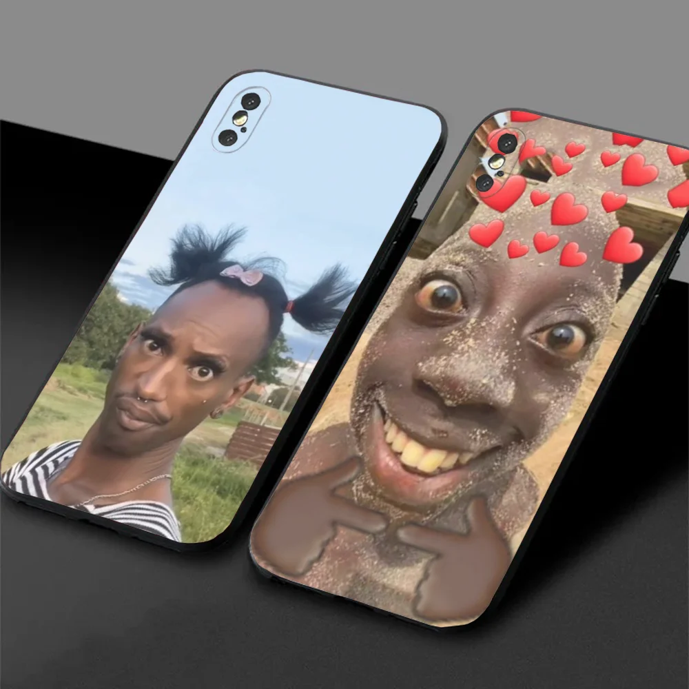 

Ugly Man Funny Phone Case For Samsung S24,23,22,30,21,10,9,Ultra,Plus,Lite,FE,5G Black Soft Case