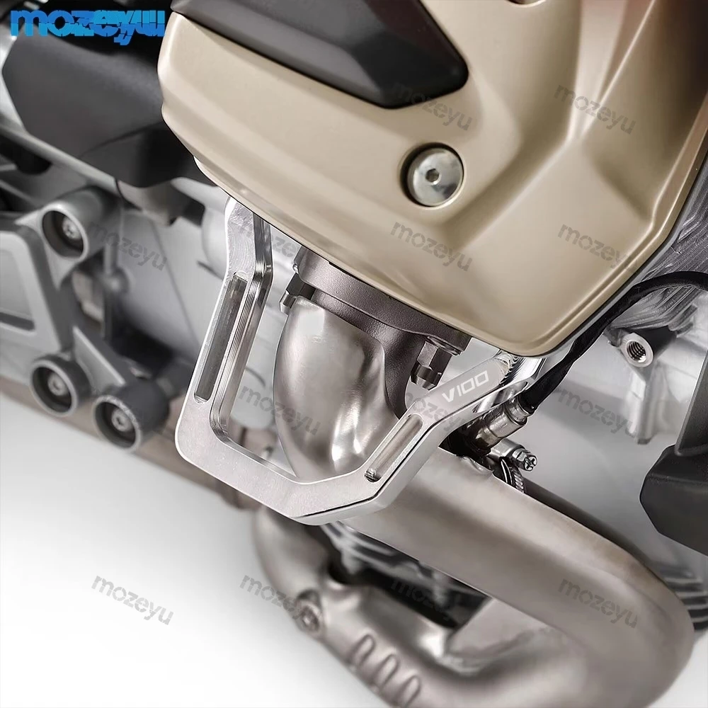 

For Moto Guzzi V100 Mandello S V 100 2023-2025 2026 Motorcycle Parts Engine Guard Kit Accessories Engine Frame Crash Protection