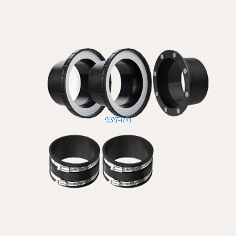 E15A 5Piece flexible Dust Tube combiner Group Grip Join No Assembly