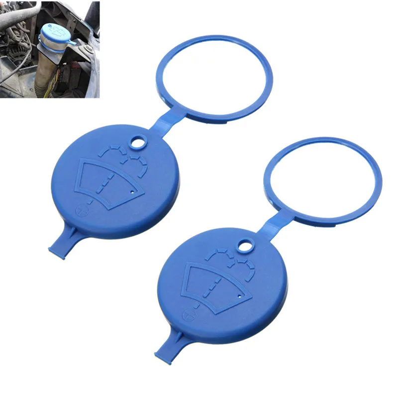 2x Car Windshield Wiper Washer Fluid Reservoir Lid Cover Tank Bottle Pot Cap For Peugeot 106 206 207 406 5008 for Citroen C3 C5