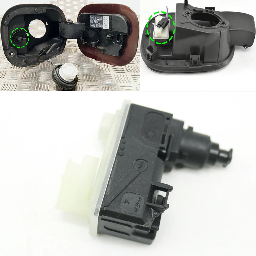 

Крышка лючка бензобака с приводом замка и мотором 78120-6PA0A для Nissan Juke II F16 2019-2025