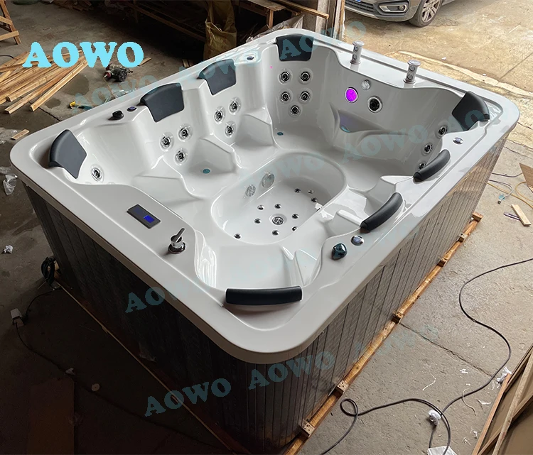 Outdoor Spa Hot Tub / Yakuzzi Sigle/spa Tubs with Bathtub Price Cheap