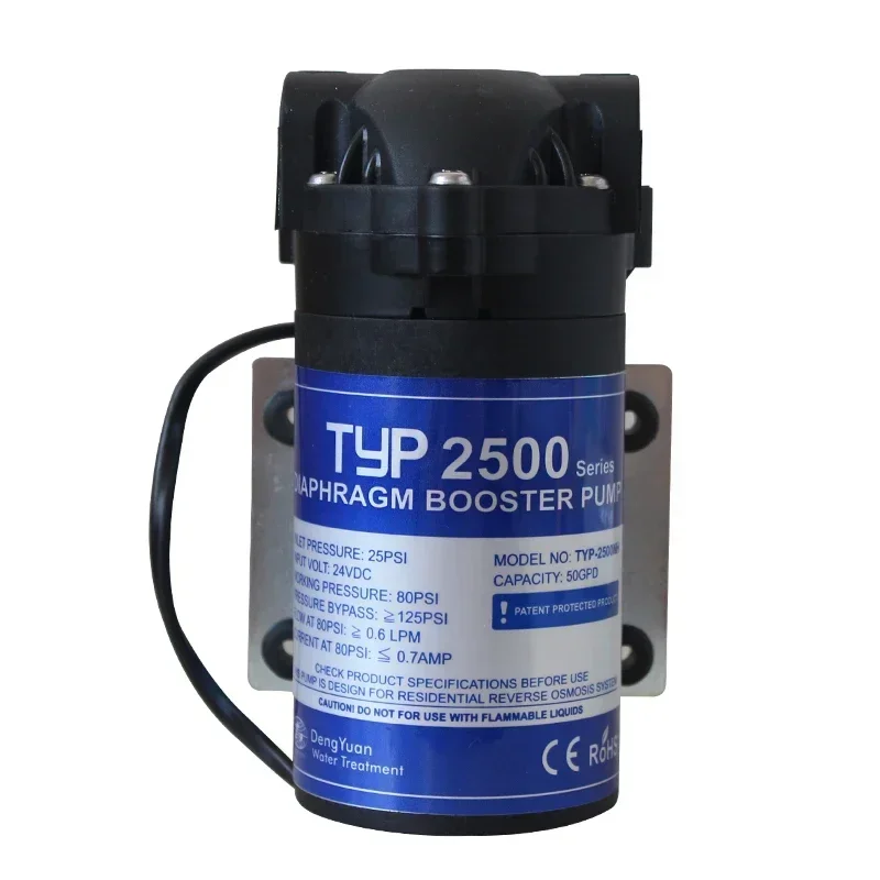 50G-75G Universal Dengyuan Booster Pump RO Pure Water Diaphragm Pump TYP-2500 NH