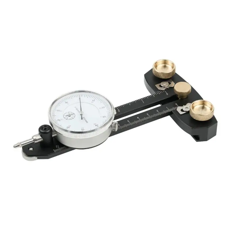 AC88-Table Saw Thin Rip Jig Table Saw Jig & Dial Indicator Wood Rip Cutting Guide Marking Gauge For Table Band Saw Router