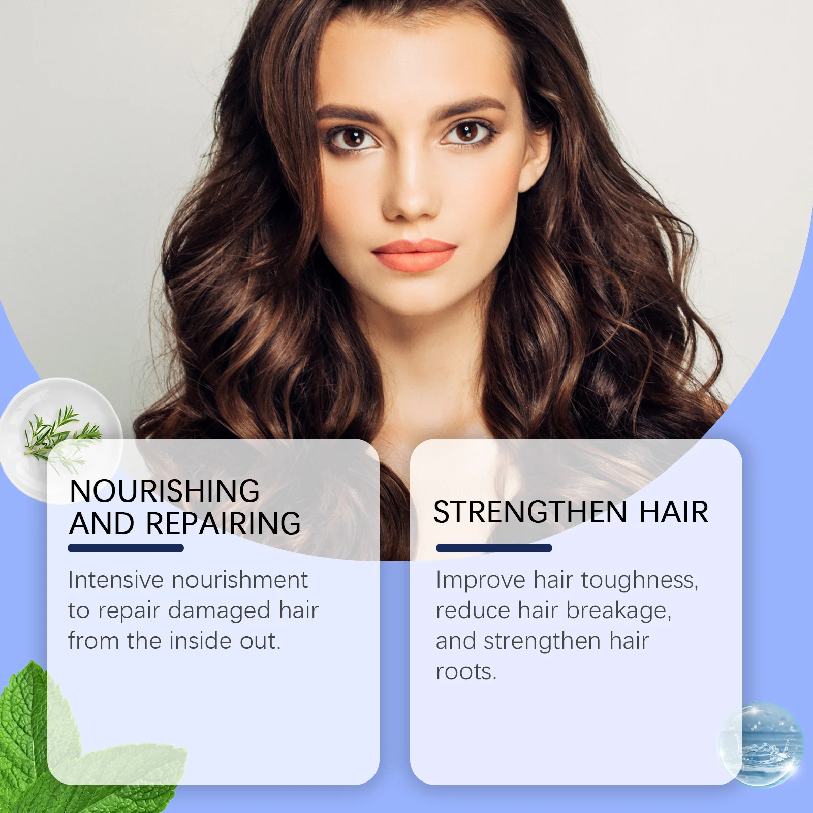 Technology changes lifive and Nourish hair roots to create healthy hair and silky, voluminous hair