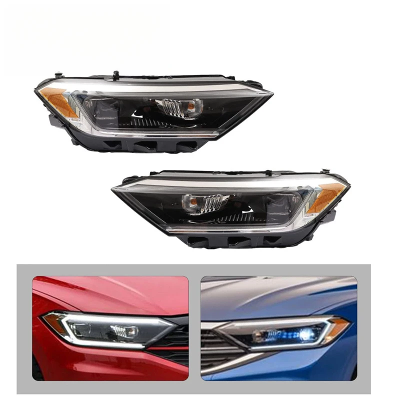 Applicable for  Volkswagen 2019-2023 Jetta Low Front Headlight LED Headlight US Version 17A941035