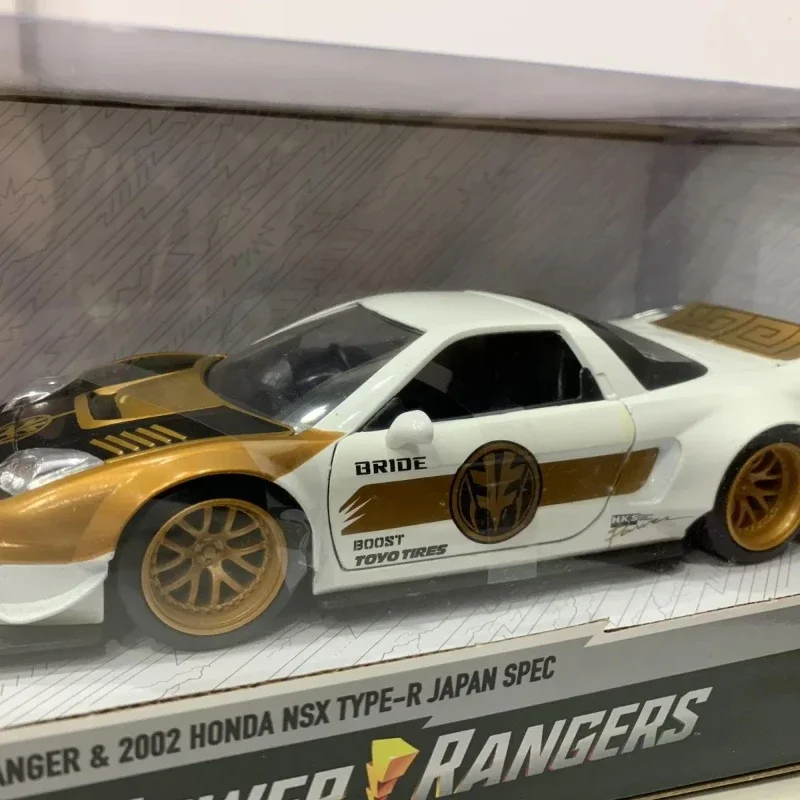 Jada 1:24 2002 Honda NSX TYPE-R JAPAN SPEC Modified Diecast Metal Alloy Model Car Toys For Children Gift Collection J90