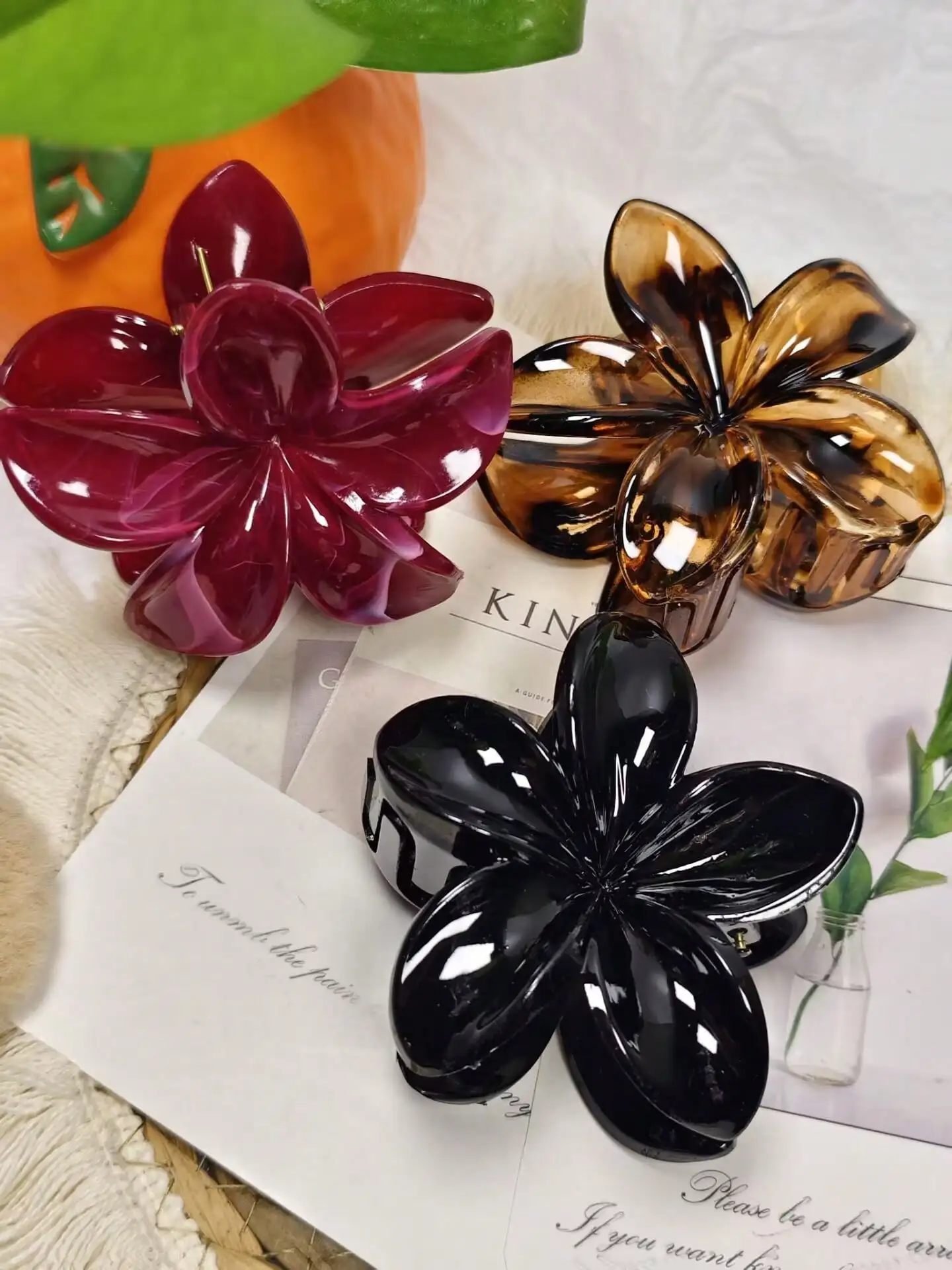 3Pcs Flower-Shaped …
