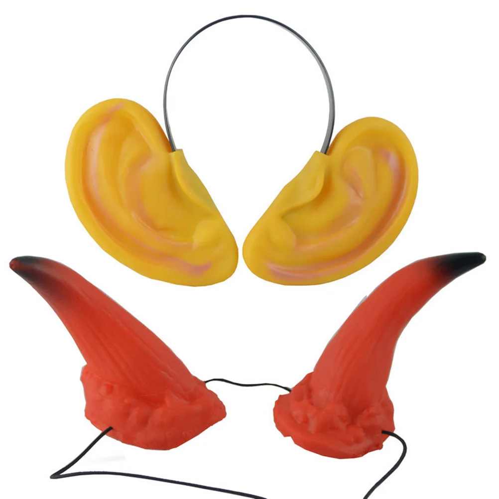 

8Pcs Horns Headdress Halloween Cosplay Hairpins Masquerade Dancing Party Favors Festive Feelings Exquisite Detail