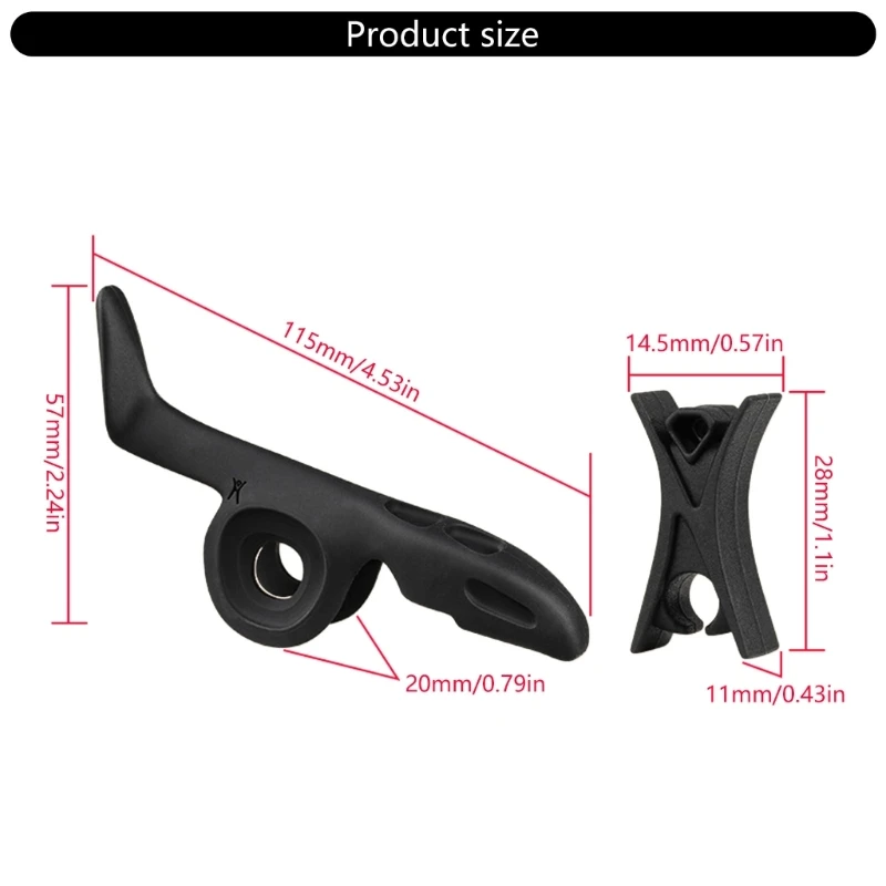 Violin Bows Grip Corrector Training Device Finger Training Tool Silicone Violin Bows Grip Correcting Device for Beginner