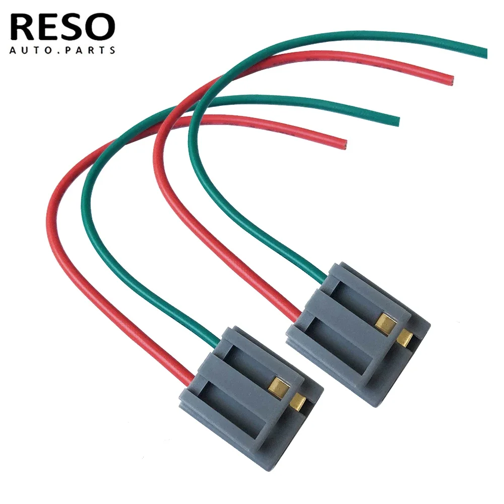 RESO   2PCS HEI Distributor Wire Harness Pigtail 12V Power And Tach Connector Electrical Plug Fit RV Chevy GM 170072