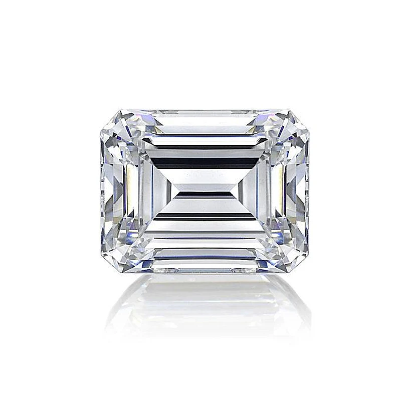 

VVS 1carat Emerald Cut Loose Gemstone Moissanite Diamond