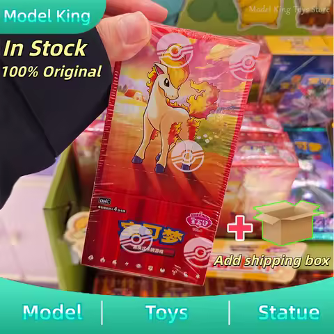 In Stock Original Gem Pack vol.4 vol.3 Scarlet and Violet Trading PTCG Bag Box Hi Deck Ibrahimovic Collection Cards Toys Gifts