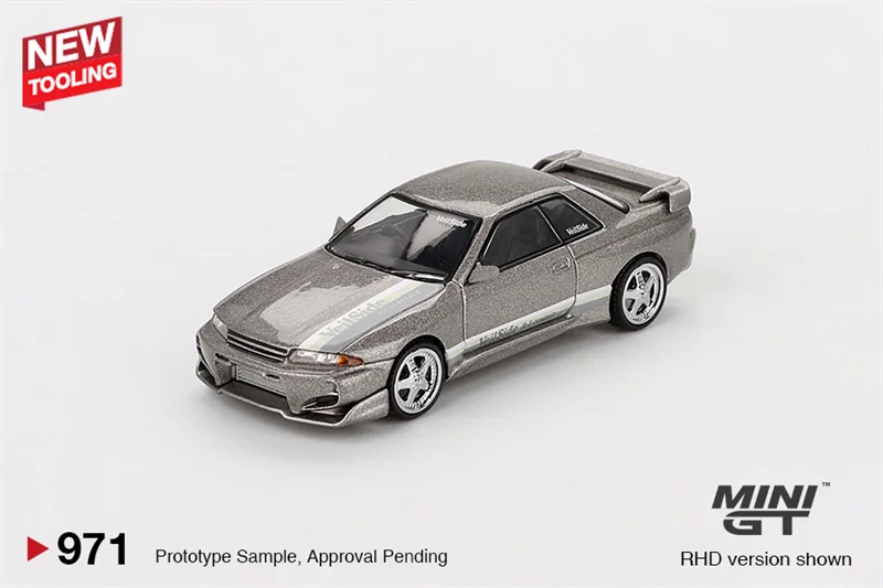

MINI GT 1:64 Skyline GTR R32 Veilside Combat C-I Veilside Combat Grey Diecast Model Car