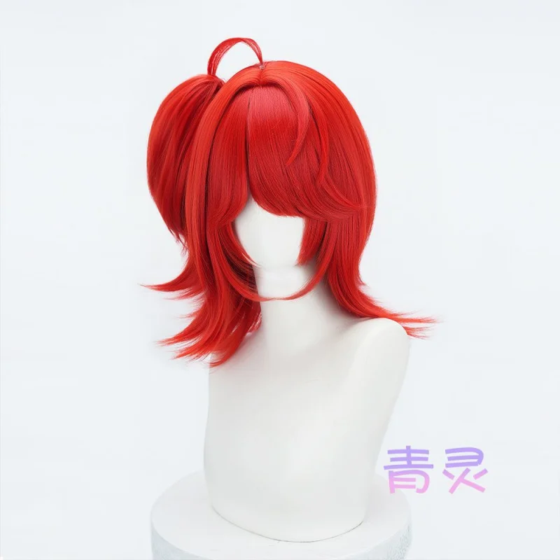 تابوت الغد العهد الجديد Angelscos شعر مستعار أحمر بيري متعدد الطبقات عكسي #3