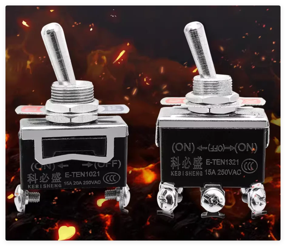 Escape room toggle switch box escape game flip switch when switch in correct position,mag lock will open