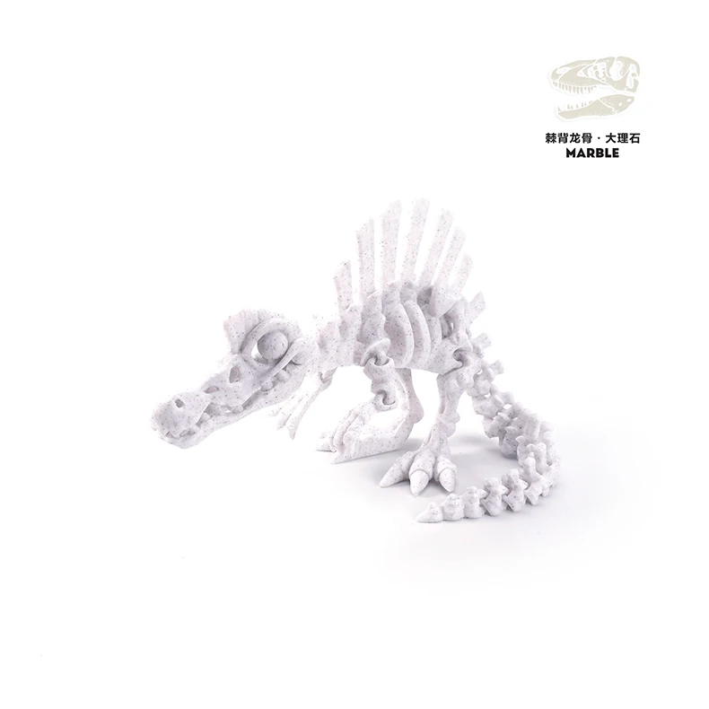 3D-Gedrucktes Rückengriff-Drachen-Ornament Dinosaurier-Serie Lustiges Ornament Handgefertigtes Skelett-Simulations-Ornament – Detail 21