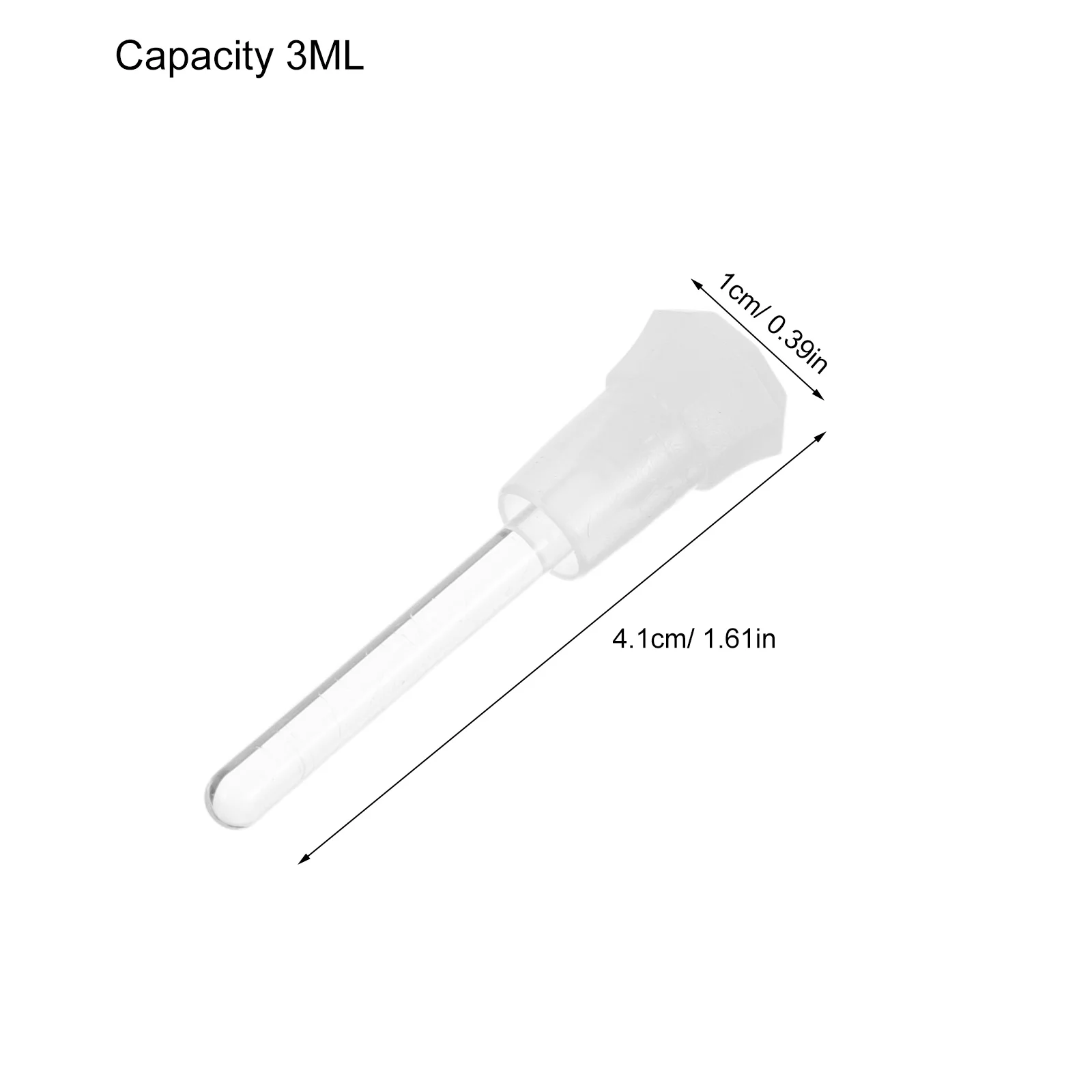 50Pcs Essential Oil Glass Wands Transparent Octagonal Rods Travel Friendly Dispenser Sturdy Applicator for DIY Aroma Storage Use