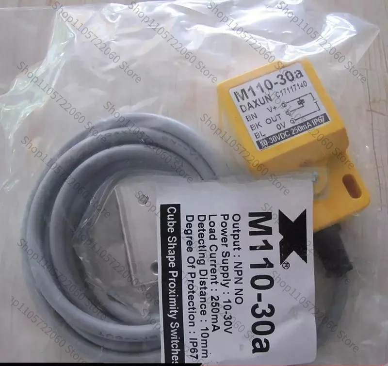 For Industrial Automation Proximity Sensor, Proximity Induction Switch, Model M110‑30A, Equipment Detection Accessory