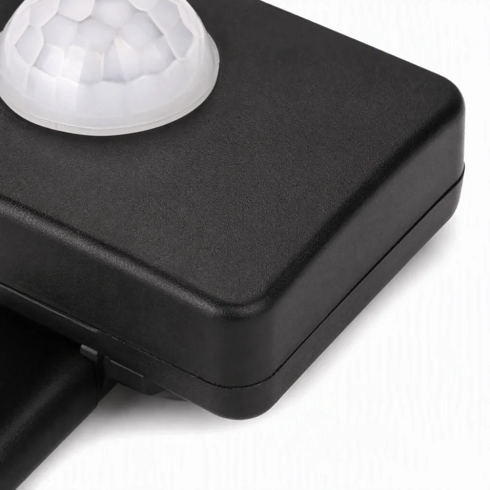 Sensitive Adjustable Motion Sensor Switch Energy Saving Black Infrared Light Switch Motion Detector Switch Home