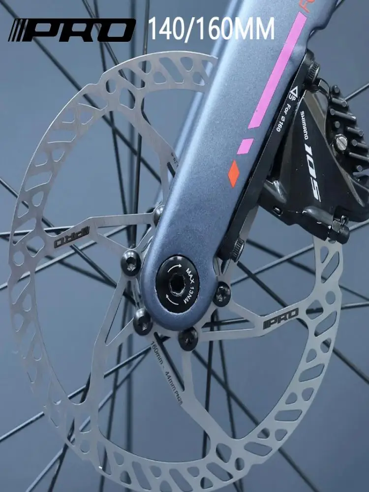 AliExpress NONE IIIPRO 6 Bolt Bicycle Disc Brake Rotor 140mm 160mm MTB Bike Brake Disc Ultralight strength steel Road MTB Rotors
