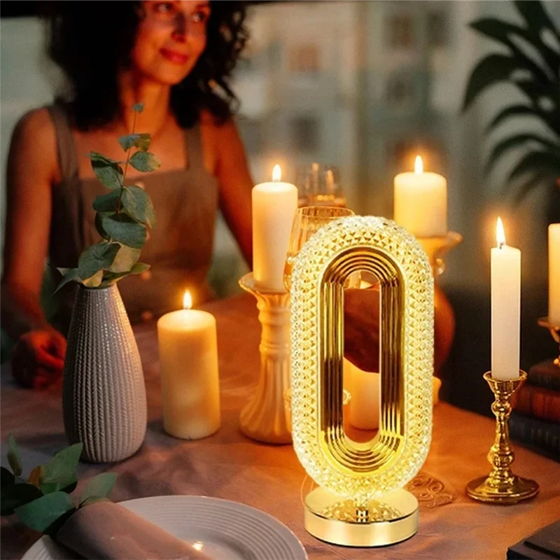 

ABMI-Modern Touch Dimming Table Lamp Desk Lamp For Bedroom Bedside Night Light Romantic Atmosphere Living Room Decor,